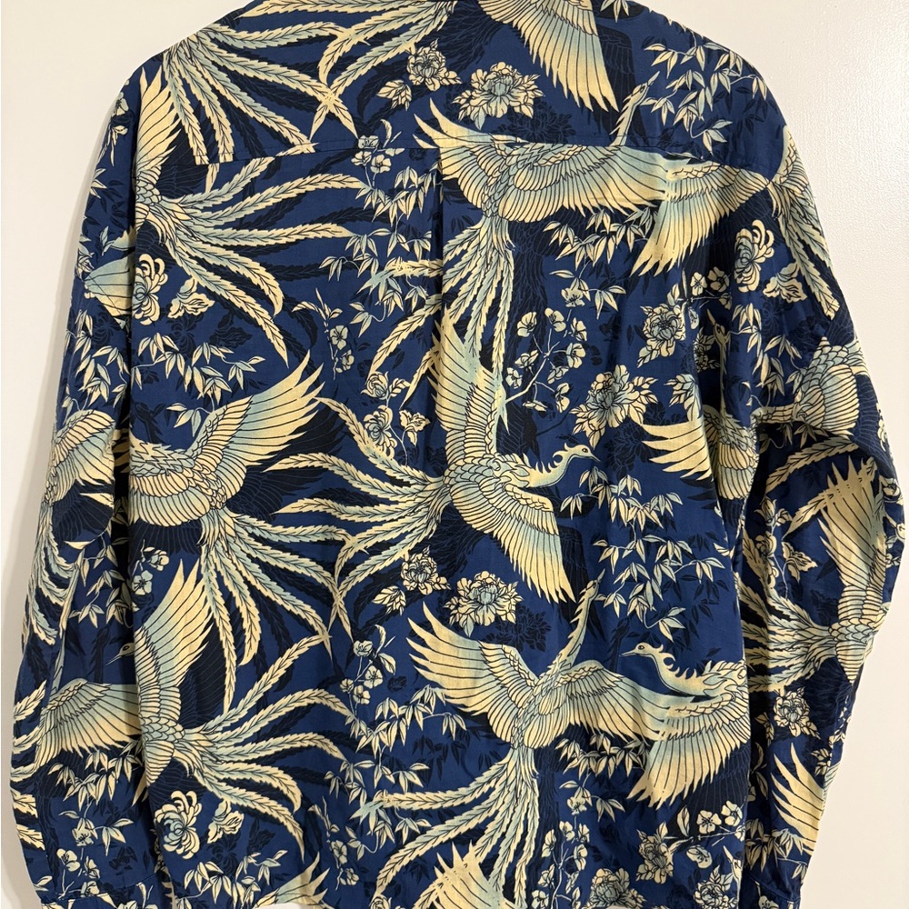 Scotch & Soda Blue and Cream Button Down Shirt